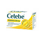 Cetebe Vitamina C 500 mg, 30 cápsulas