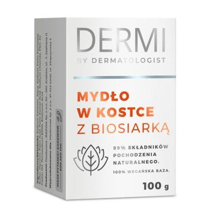 Dermi By Dermatologist Sapone in barretta con bioschiuma, 100g