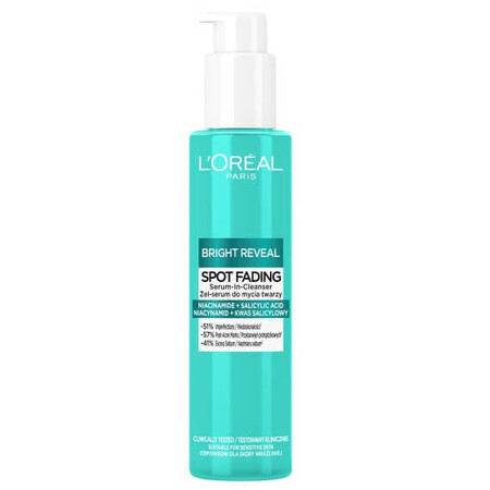 L'Oreal Paris Bright Reveal el-serum Gesichtsreinigung, 150ml