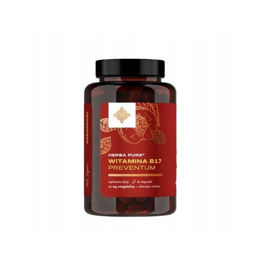 HerbaPure Prewentum Vitamine B17, 60 gélules
