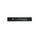 Peggy Sage Rectangular Nail File 100/180 negru, 1 buc