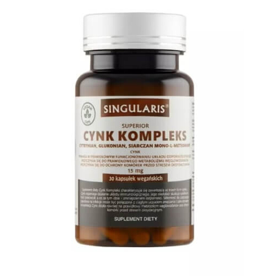 Singularis Zink-Komplex 15mg, 30 Kapseln