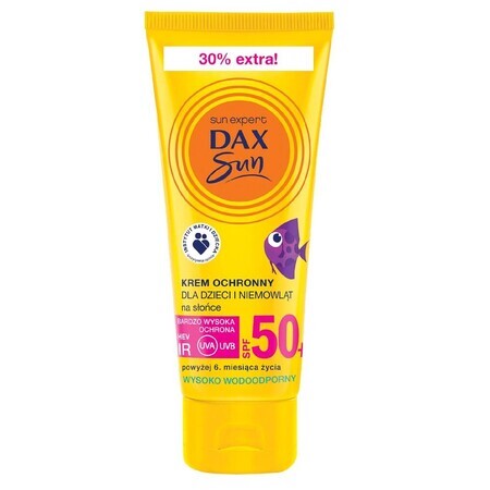 Dax Sonnenschutzcreme für Babys und Kinder SPF50+, 75ml