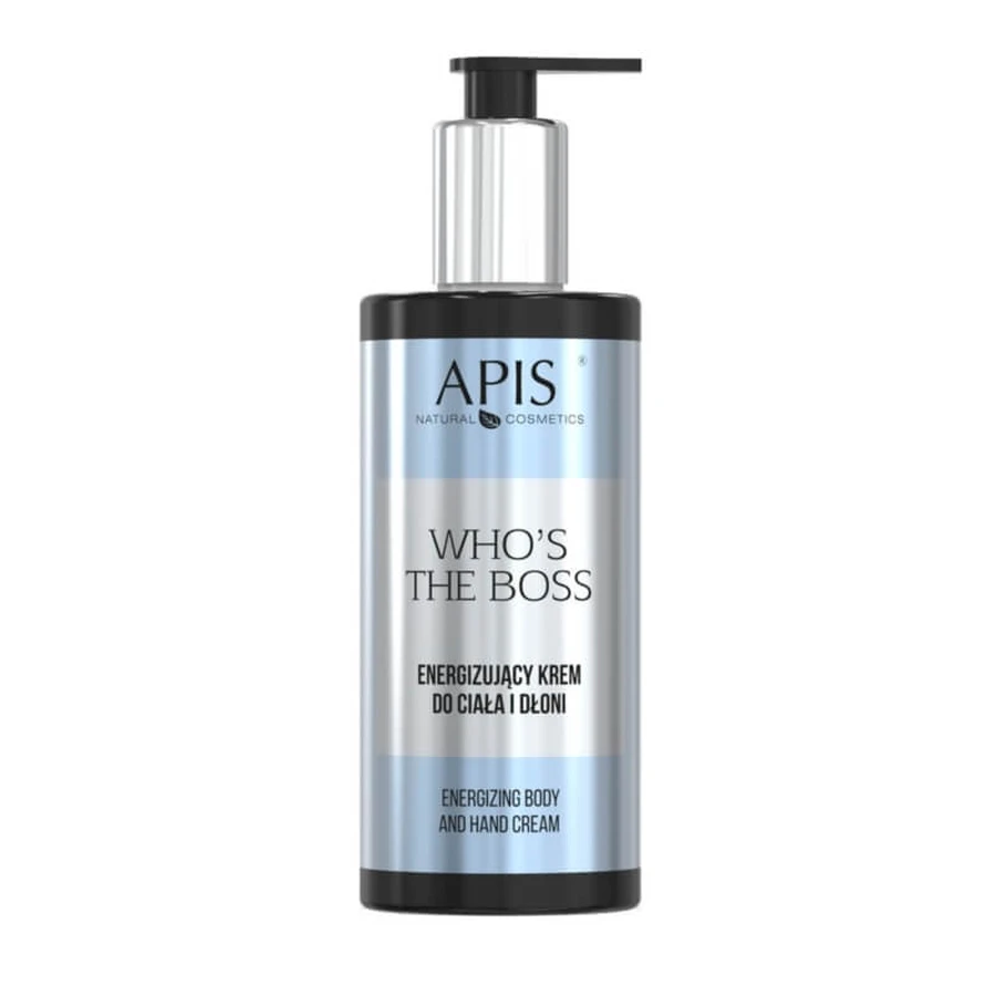 Apis Who's the Boss Energizing Body and Hand Cream 300ml