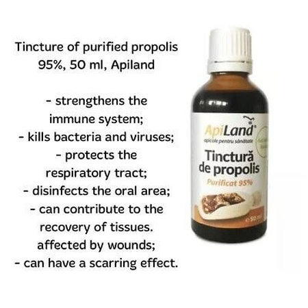 Propolis Tinktur 95%, 30 ml, Apiland