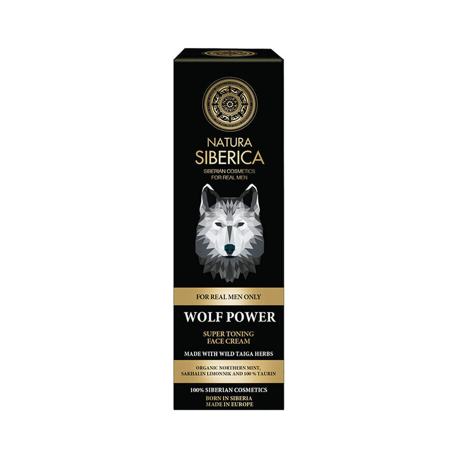 Natura Siberica Men Wolf Power Toning Gesichtscreme, 50ml