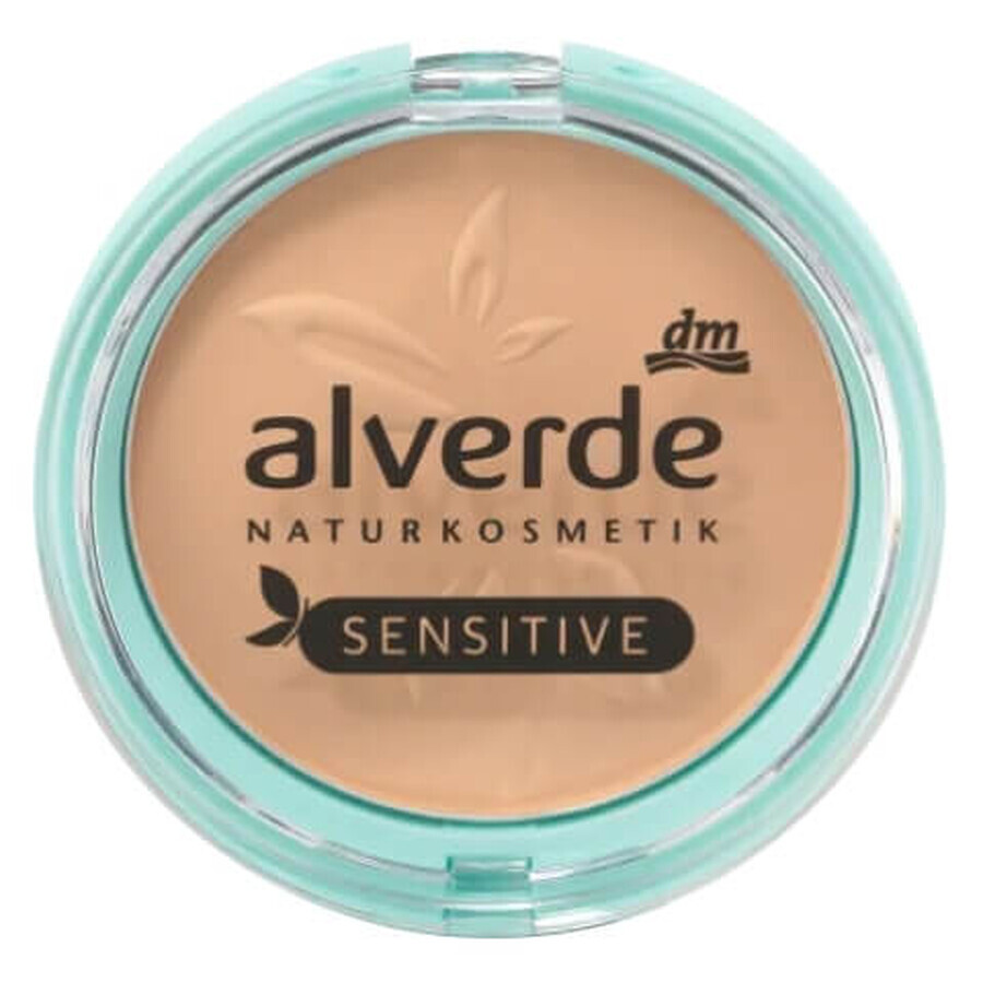 Alverde Sensitive Sensitive Poudre matifiante Medium Beige 02, 11g