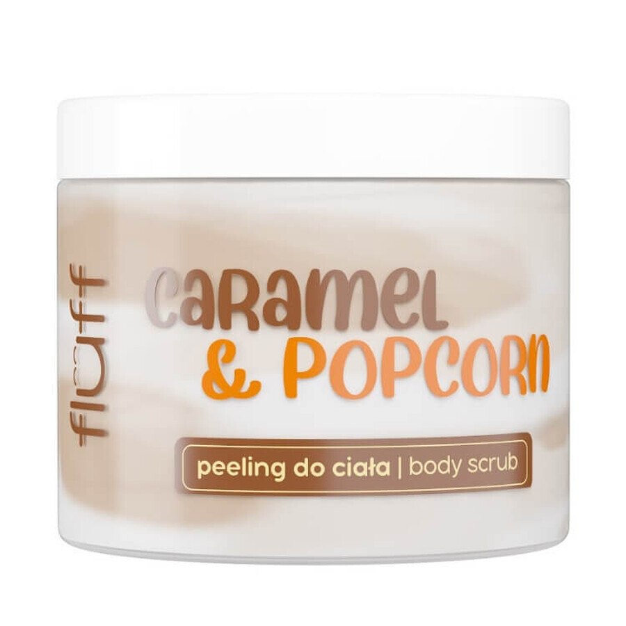 Fluff Scrub Corpo Caramello e Popcorn, 160ml