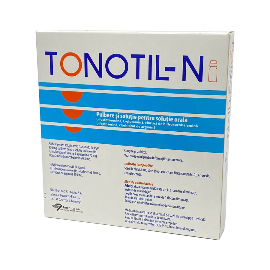 Tonotil-N, 10 Fläschchen, Vianex SA Bewertungen