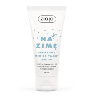 Ziaja na zim, Barrier Face Cream SPF 30, 50 ml - Long-term use!