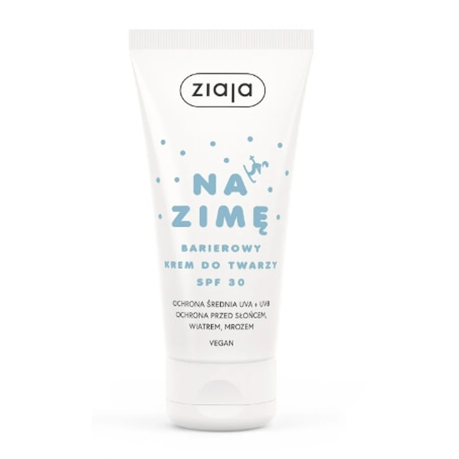 Ziaja na zim, Barrier Face Cream SPF 30, 50 ml - Long-term use!