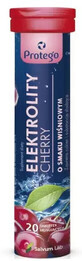 Protego Elektrolity Kirsche, 20 Brausetabletten