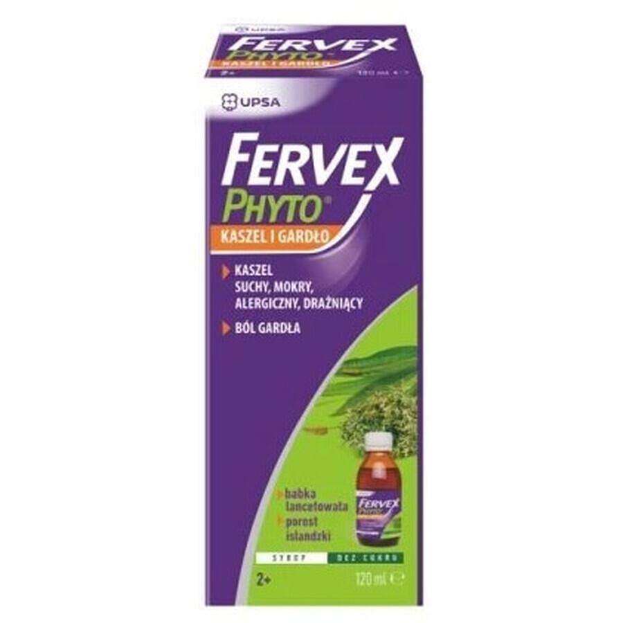 Fervex Phyto Cough and Gardo Cough Syrup 120 ml