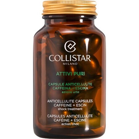 Collistar Attivi Puri Anti-Cellulite-Kapseln mit Koffein, 14 Stück