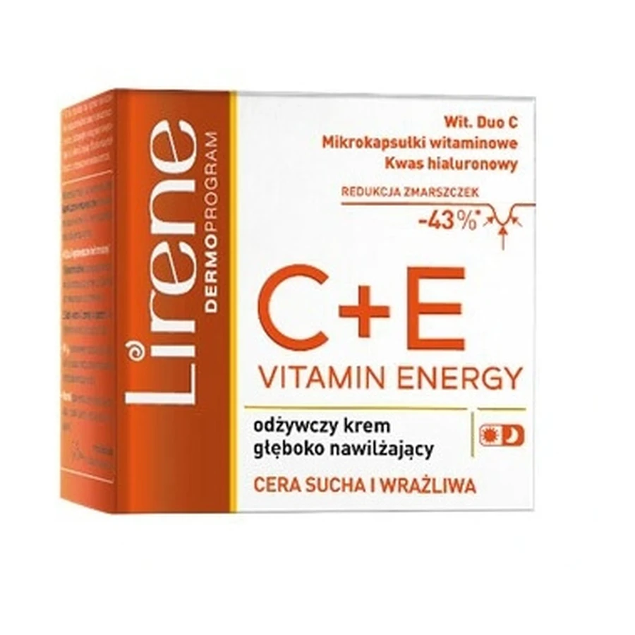Lirene, C+E Revitaliserende Dag&Nacht Diepe Hydraterende Crème, 50 ml
