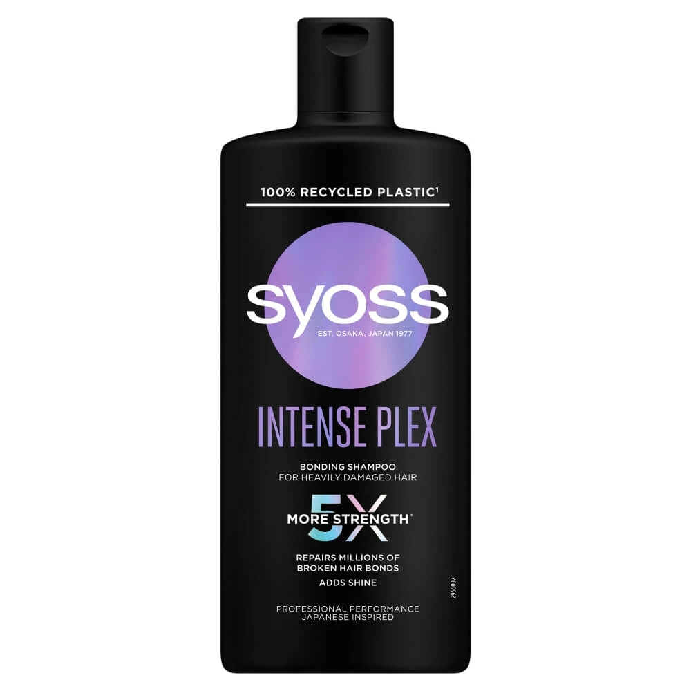 Syoss Intense Plex Shampoo für stark geschädigtes Haar, 440ml