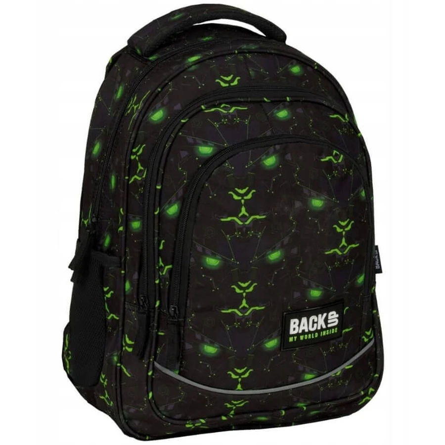BackUp, mochila de moda Monster Green, 1 pieza