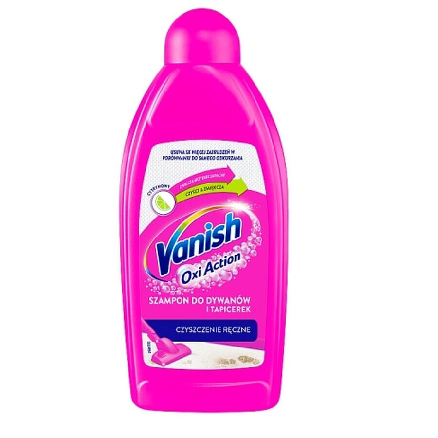 Vanish shampoo voor het wassen van tapijten, bekleding en stofzuigers Citroen 500 ml