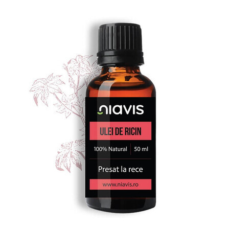 Ulei de ricin, 50 ml, Niavis