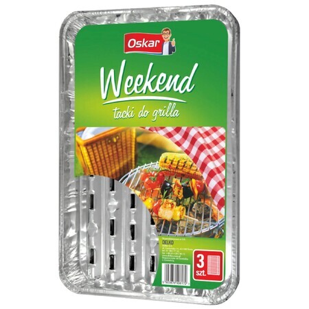 Oskar, Weekend Grillschalen, 3 Stück