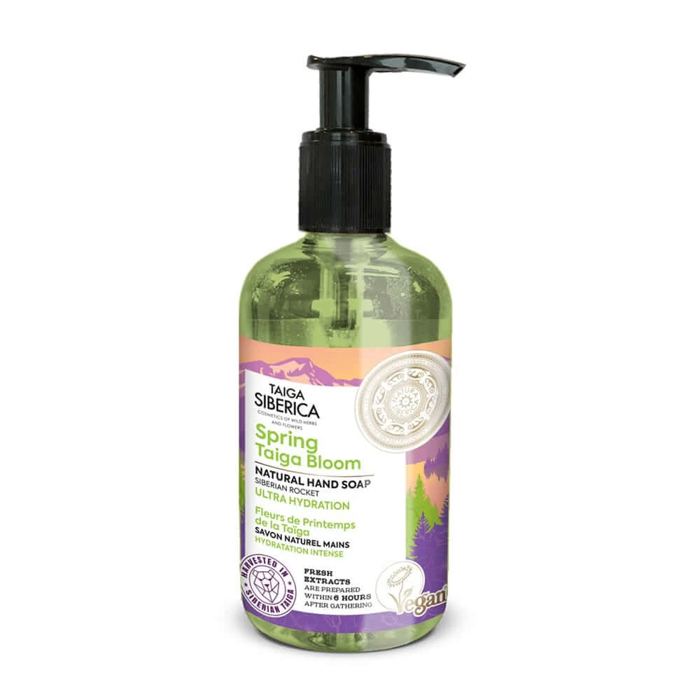 Natura Siberica Taiga Siberica Feuchtigkeitsspendende Wundseife Spring Taiga Bloom, 300ml