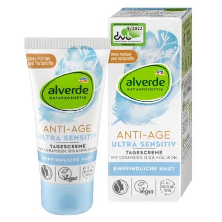 Alverde, Crema Facial Ultra Senitiva, 50ml