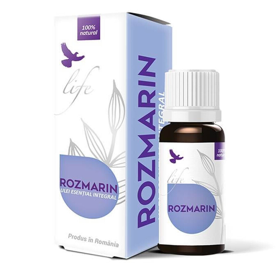 Rosemary whole essential oil, 10 ml, Bionovativ