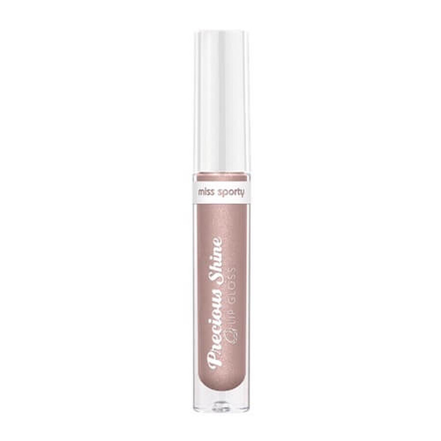 Miss Sporty Brillo de labios Precious Shine Brillo de labios 10 Shiny Nude, 2,6ml