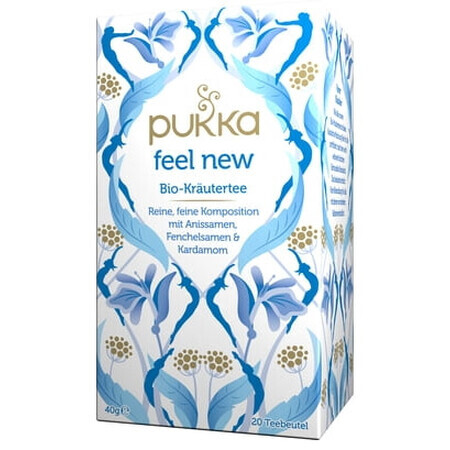 Pukka, Feel New Tee, 20 Portionsbeutel