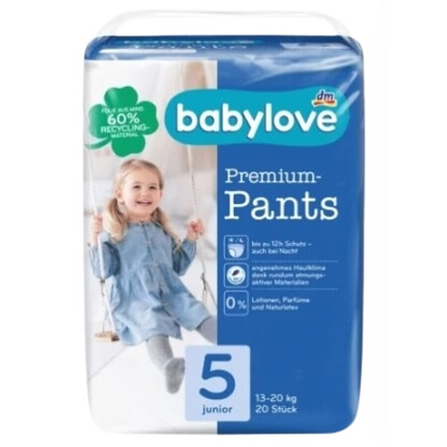 Babylove, Windeln, 13-20kg, 20 Stück