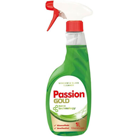 Passion Gold Grüner Glasreiniger, 1 Liter