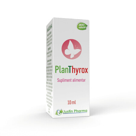 Ulei esential PlanThyrox, uz intern, 10 ml, Justin Pharma