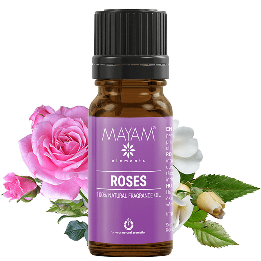 Natürliches Rosenöl M-1439, 10 ml, Mayam