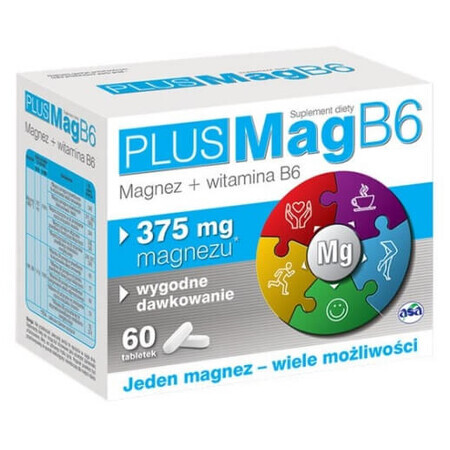 PlusMag B6 60 Tabletten