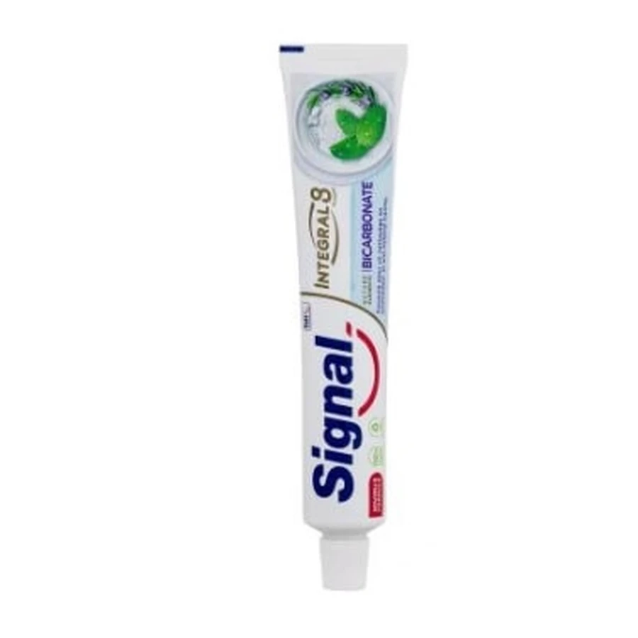 Signal, Nature Elements Integral 8 Zahnpasta mit Backpulver, 75 ml