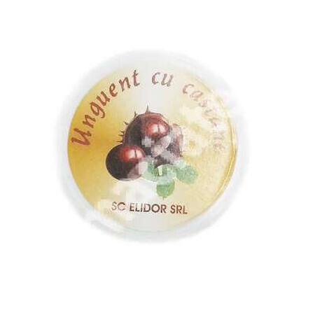 Unguent cu castane, 20 g, Elidor