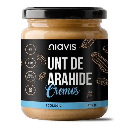 Cremige Bio-Erdnussbutter - 250g, Niavis