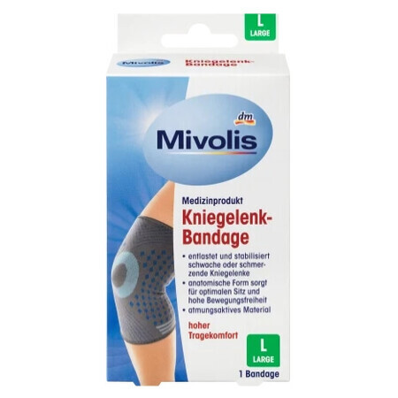 Mivolis Kniegelenkband L, 1 Stück