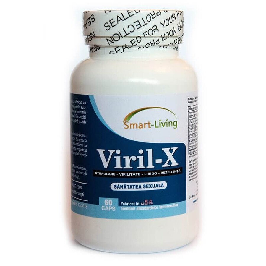 Viril X, 60 Kapseln, Smart Living