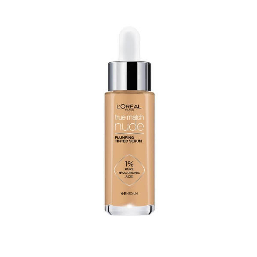 Siero concentrato L'Oreal Paris True Match Nude Serum in Undercut 4-5 Medium, 30ml