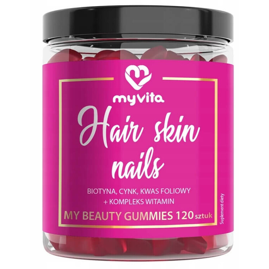 MyVita, hair nails skin elki, 120 pieces