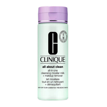 Clinique All-in-One mizellare Reinigungsmilch + Make-up-Milch für trockene Haut, 200ml