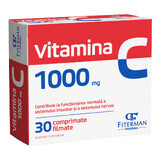 Vitamina C 1000 mg, 30 comprimate filmate, Fiterman