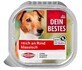 Dein Bestes, Nassfutter f&#252;r Hunde, klassisches Rindfleisch, 150 g