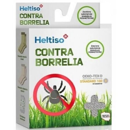 Heltiso Gegen Borrelien Ohne Hosenträger für Kinder Gr. 134/162, 2 Stück - Langfristig!