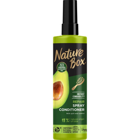 Nature Box Wax Wax Spray Conditioner mit Avocadoöl, 200ml