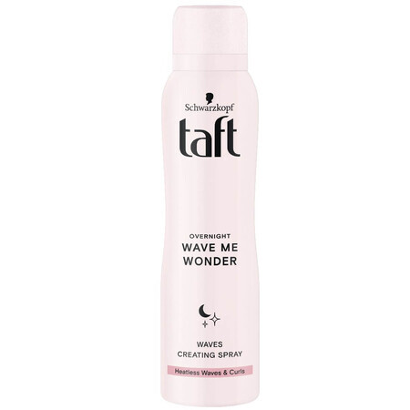 Taft Wave Me Wonder spray de nuit formant des boucles pour tous les types de cheveux, 150ml