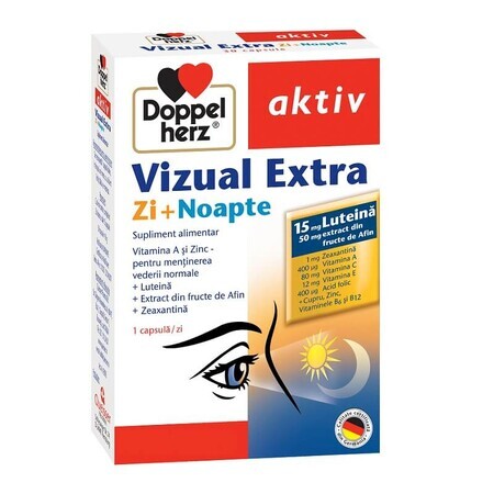 Vizual Extra Zi+Noapte, 30 capsule, Doppelherz