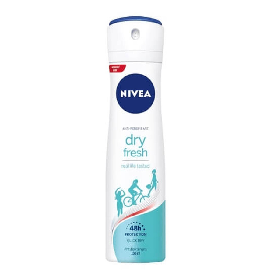 Nivea Mujer, Desodorante, Dry fresh, 150 ml