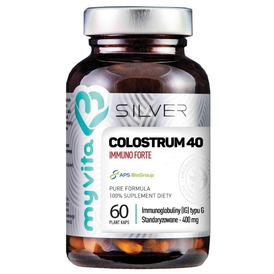 MyVita Silber Colostrum 60 Kapseln